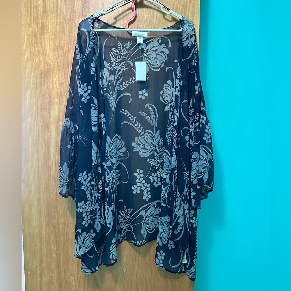 Motherhood Maternity Sheer Coverup NWT